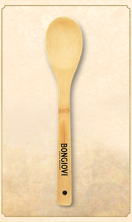 Logo Engraved Bamboo Wooden Spoon